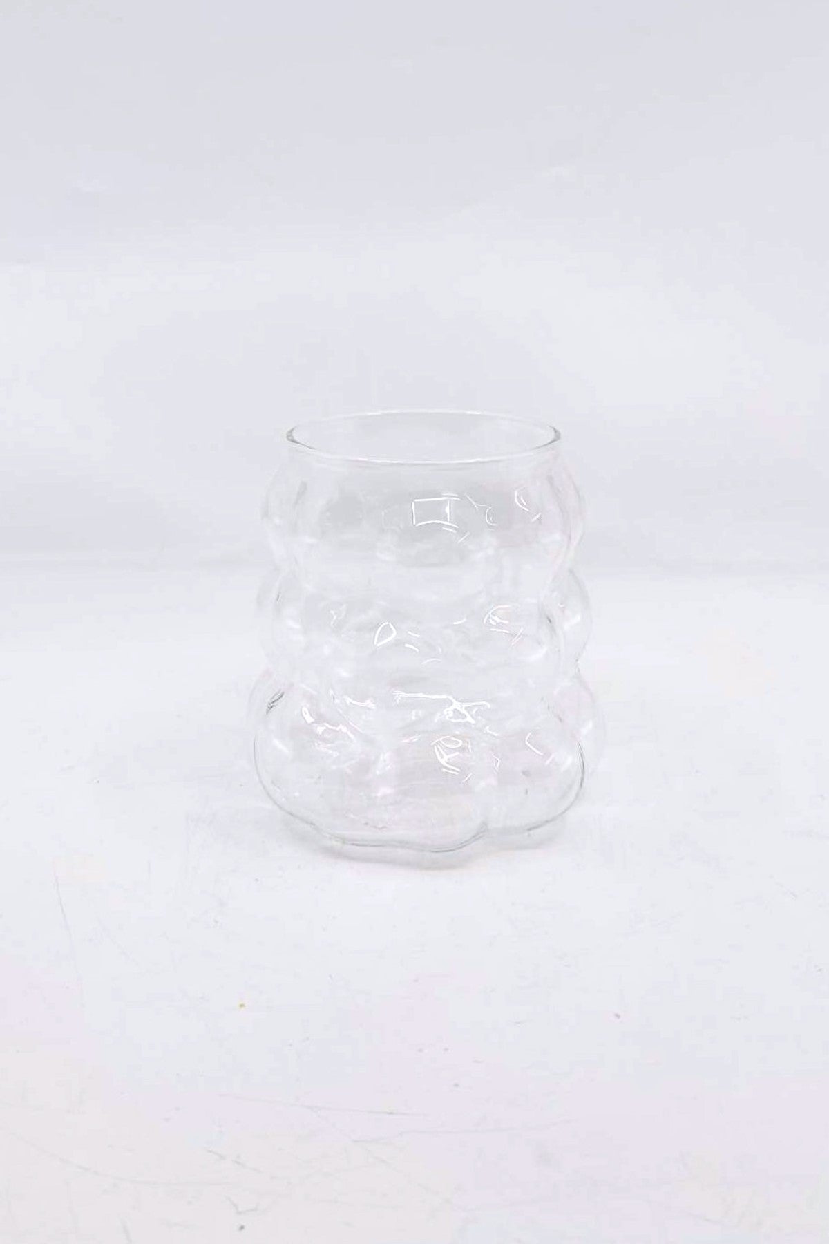 Isıya Dayanaklı Üzüm Desenli 300ML Borosilikat Bardak KW-359