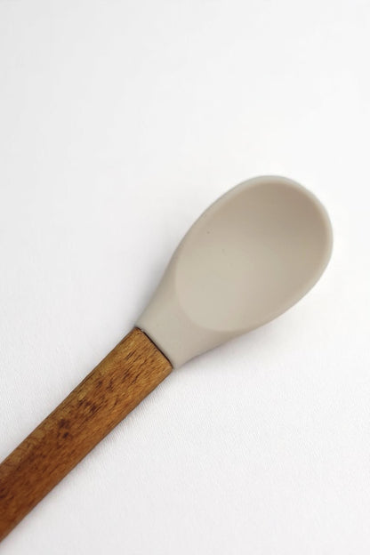 Halkalı Silikon Başlık Akasya Saplı 4 Lu Pasta ve Kek Seti KW-1102
