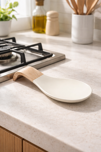 Kepçe Altlığı Tezgâh Koruyucu Pratik Düzen Sağlayan Mutfak Aparatı KW-1145