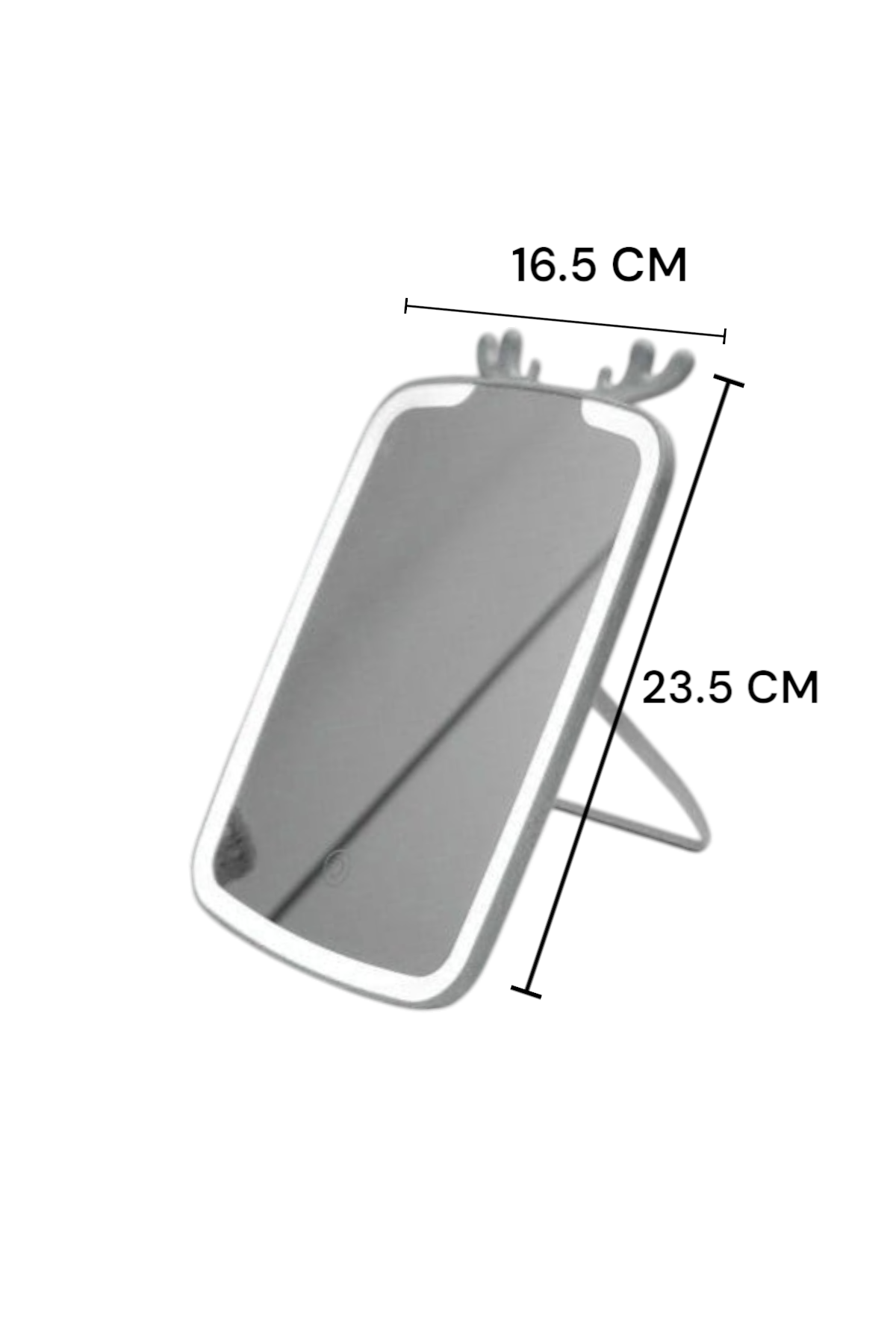 Dokunmatik Led Işıklı Masa Üstü Makyaj Aynası SHN-1030