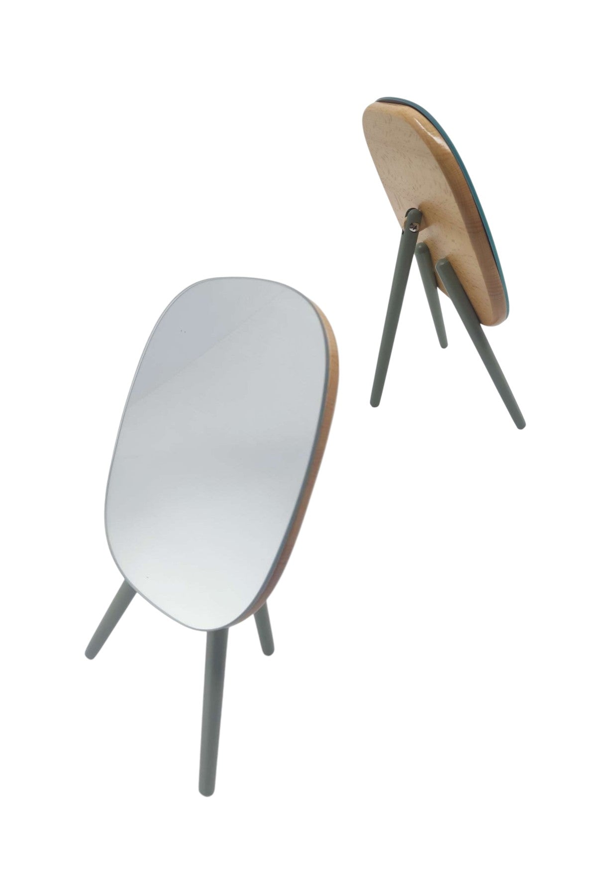 Masaüstü 3 Ayaklı Makyaj Aynas 14.5CM x 16.5CM SHN-1035