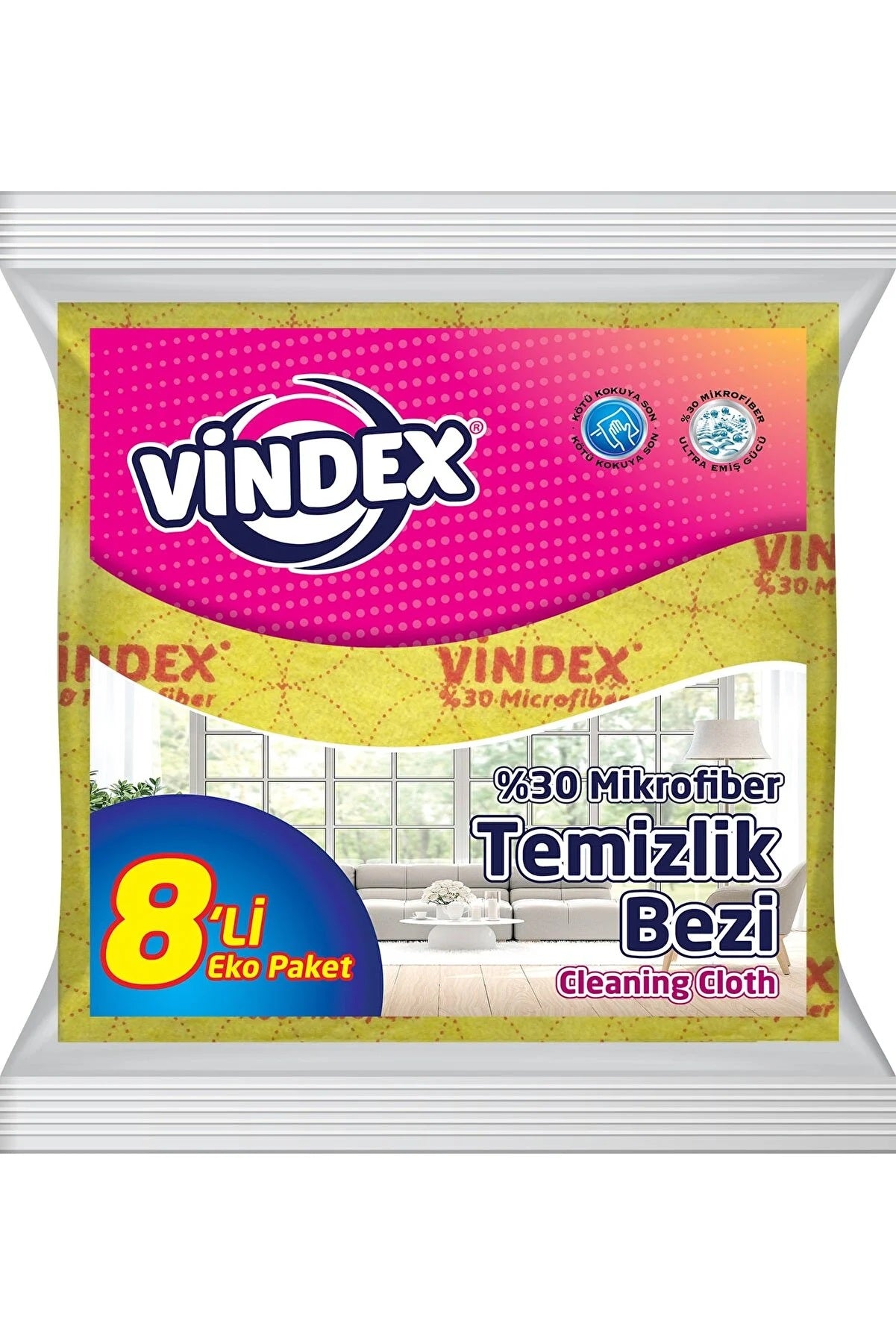 8'Li Mikrofiber Temizlik Bezi FMA110162