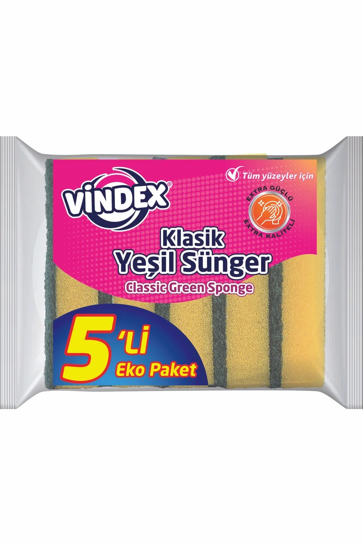 Klasik Yeşil Sünger 5'Li FMA110254