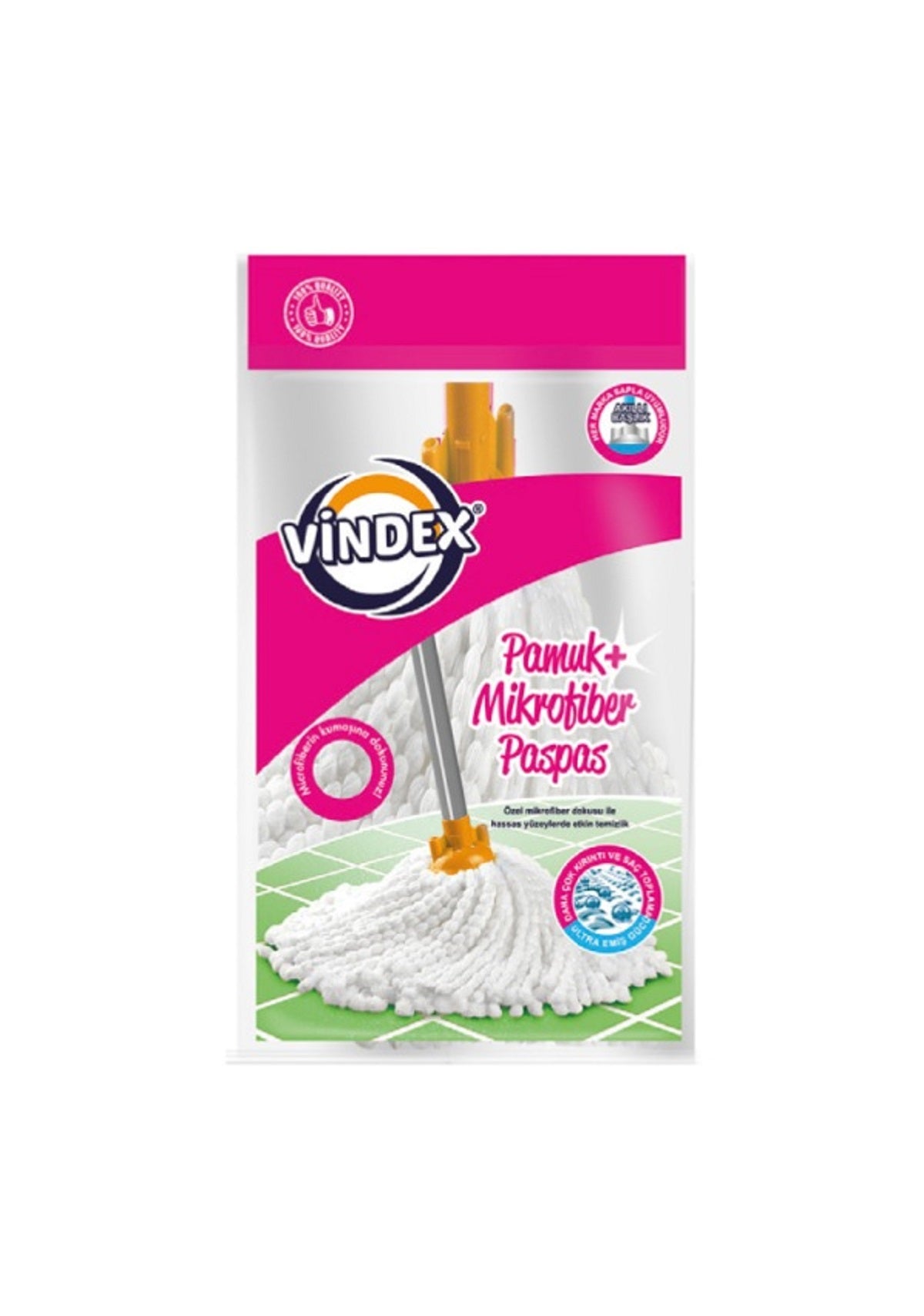 Pamuk + Mikrofiber Paspas Mop FMA110094