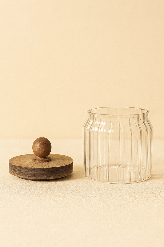 Akasya Conta Kapaklı Borosilikat 450ml Kavanoz KW-760