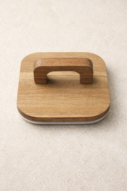 Akasya Conta Kapaklı Borosilikat 1750ml Kare Kavanoz KW-778