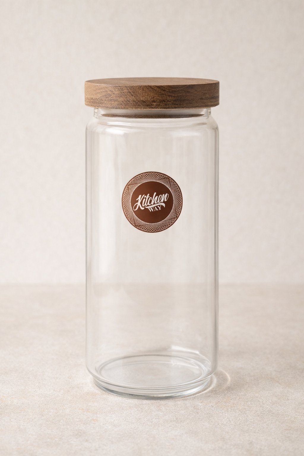 Akasya Conta Kapaklı 3'lü Borosilikat 1000ml Kavanoz Seti KW-785