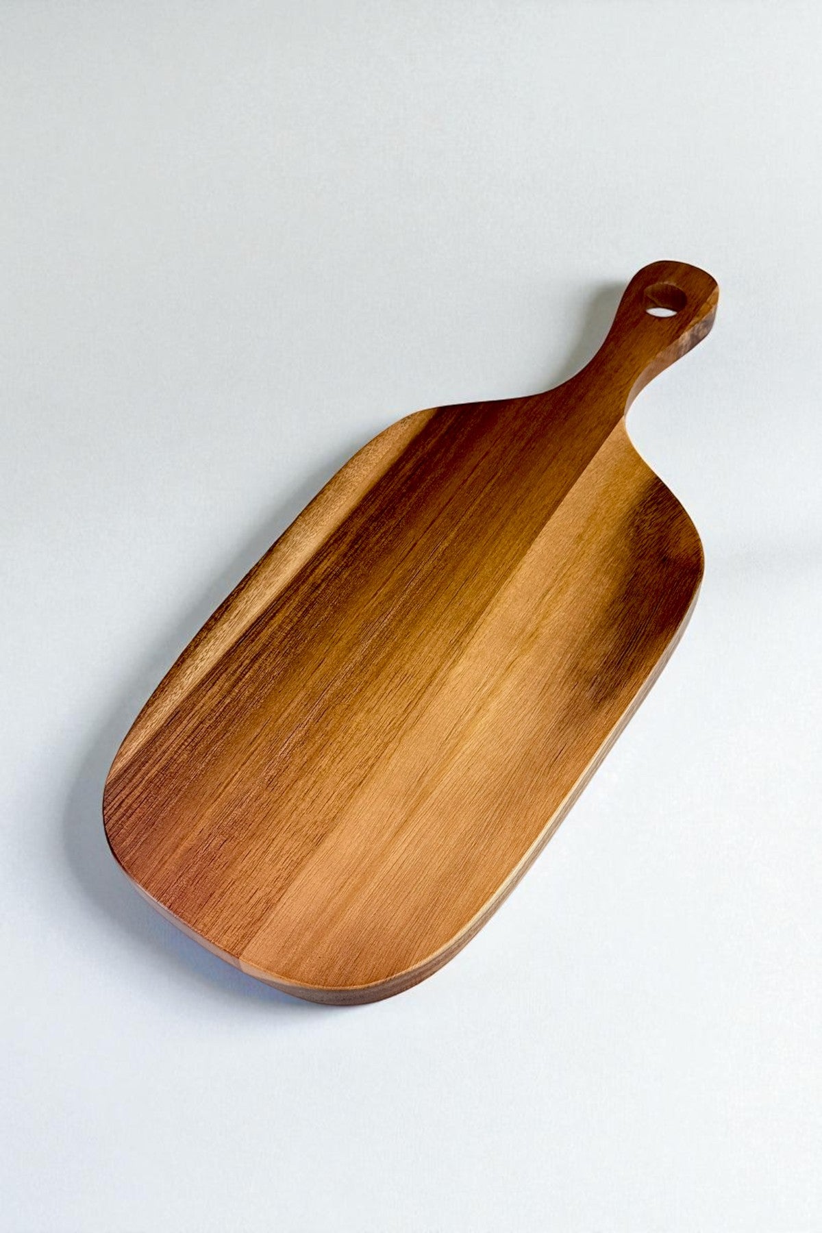 Akasya Kesme Tahtası Saplı Kesme Panosu 25x15CM KW-947