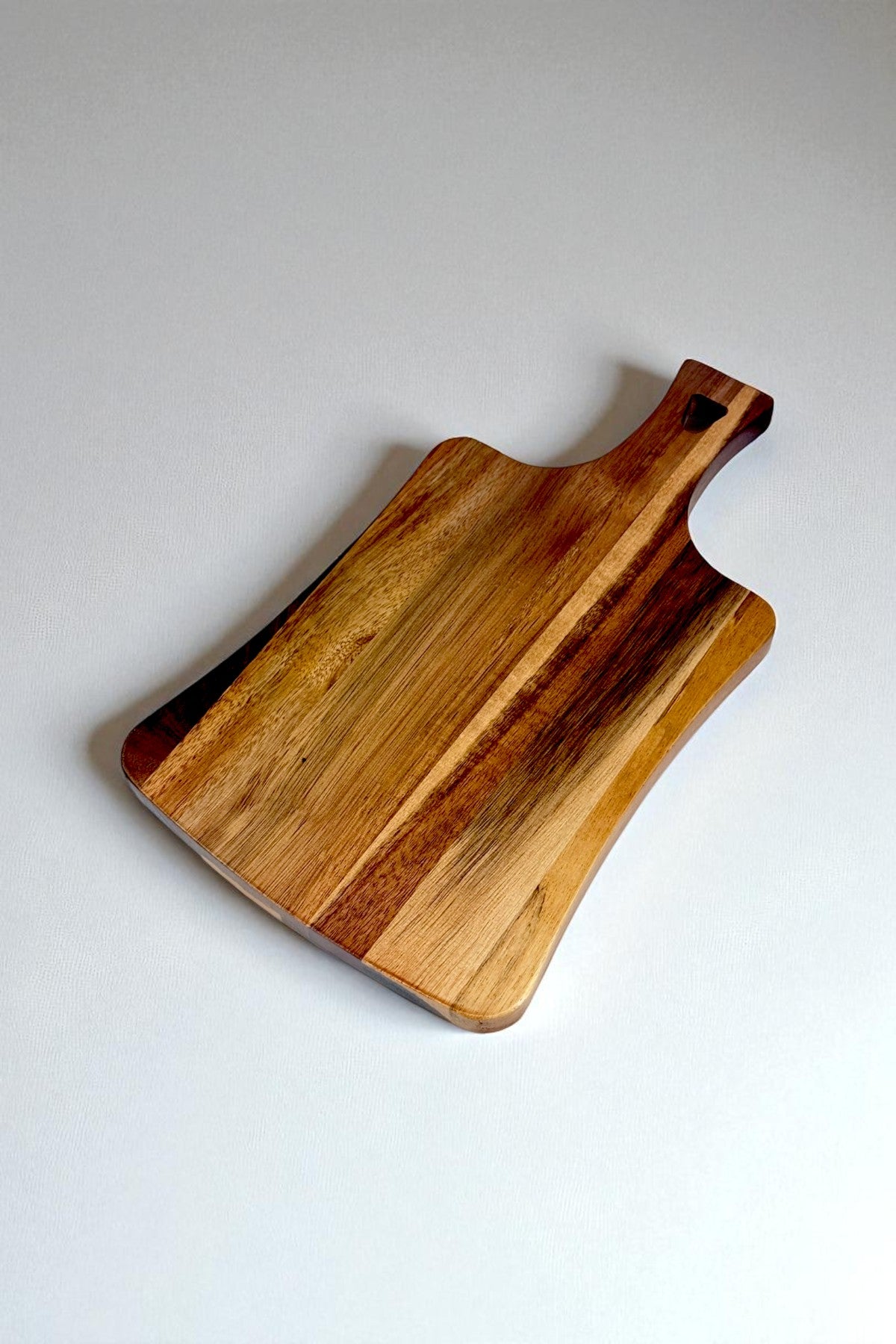 Akasya Kesme Tahtası Saplı Kesme Panosu 21x16CM KW-948