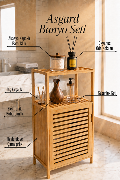 Asgard 7 Parça Lüx Banyo Seti