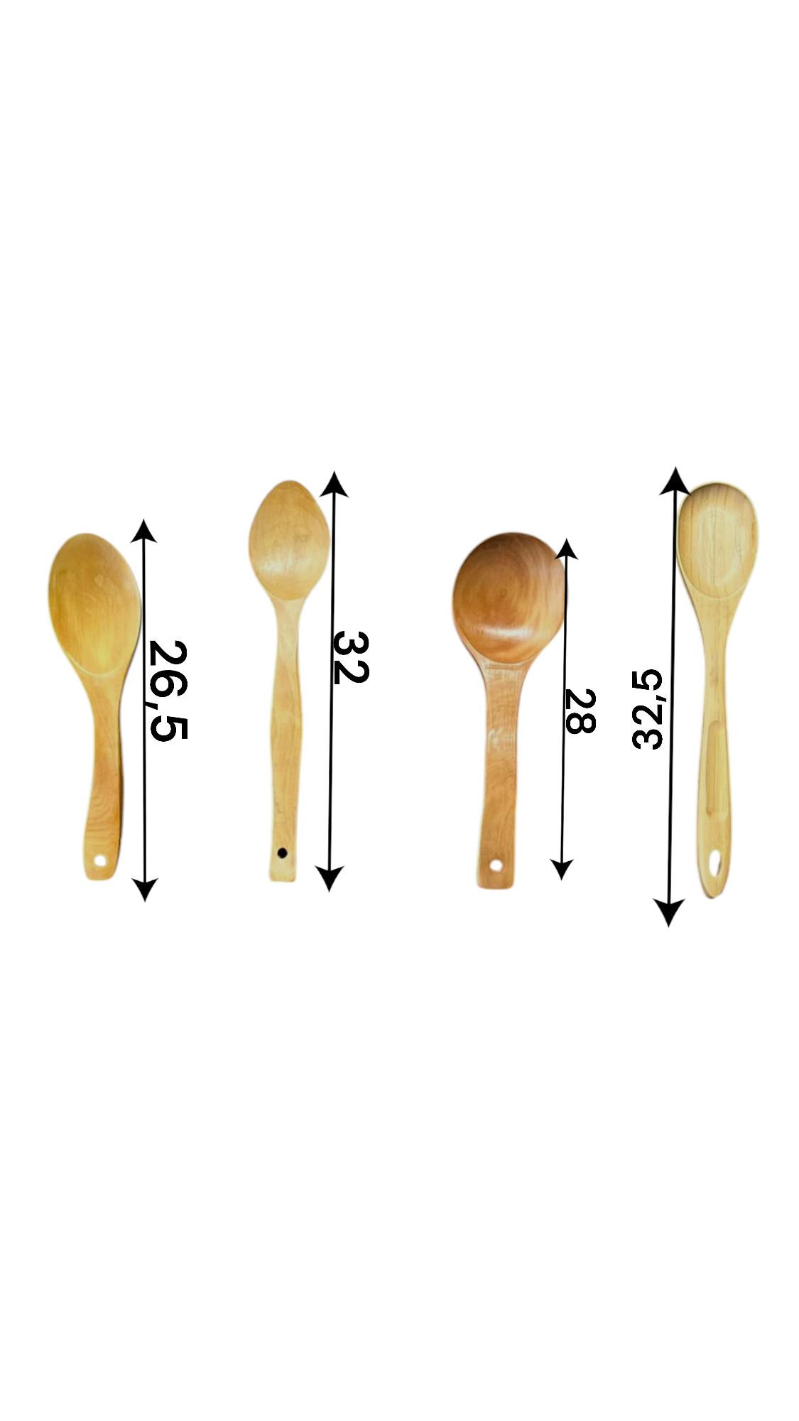 Orjinal Bambu 26CM Kaşık KW-139