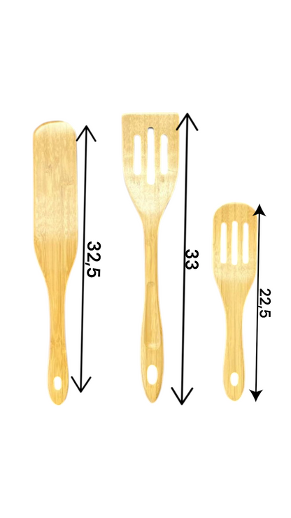 Orjinal Bambu 32CM Spatula KW-255