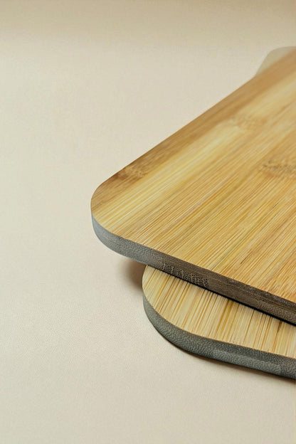 Bambu İkili Kesme Tahtası Kesim Panosu KW-901