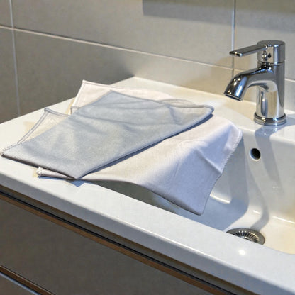 2'li Mikrofiber Temizlik Bezi Yüksek Emiş Gücü İz Bırakmayan Çok Amaçlı SHN-1302