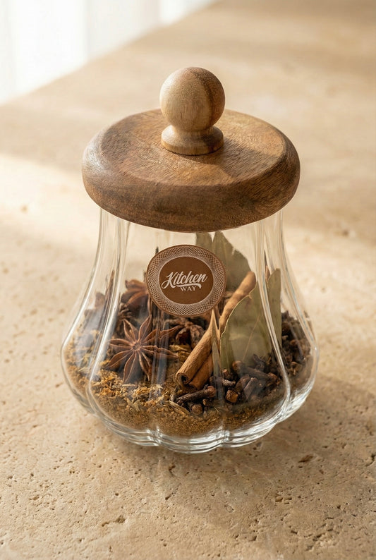 Akasya Conta Kapaklı Cam Kavanoz 550ML Hava Korumalı 3'lü Saklama Kavanoz Seti KW-1167