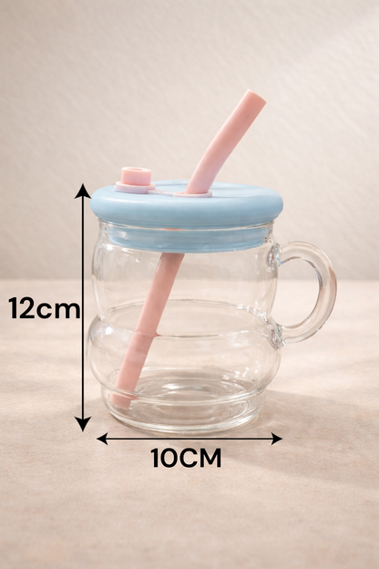 Sevimli Pipetli Şişe 750ML Günlük Kullanıma Uygun Pratik Tasarım KW-892