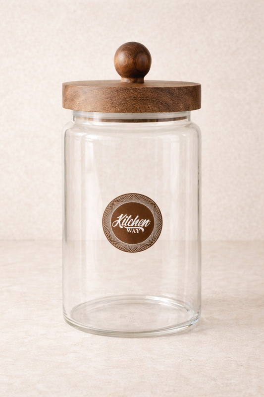 Akasya Conta Kapaklı Borosilikat 750ml Kavanoz KW-744