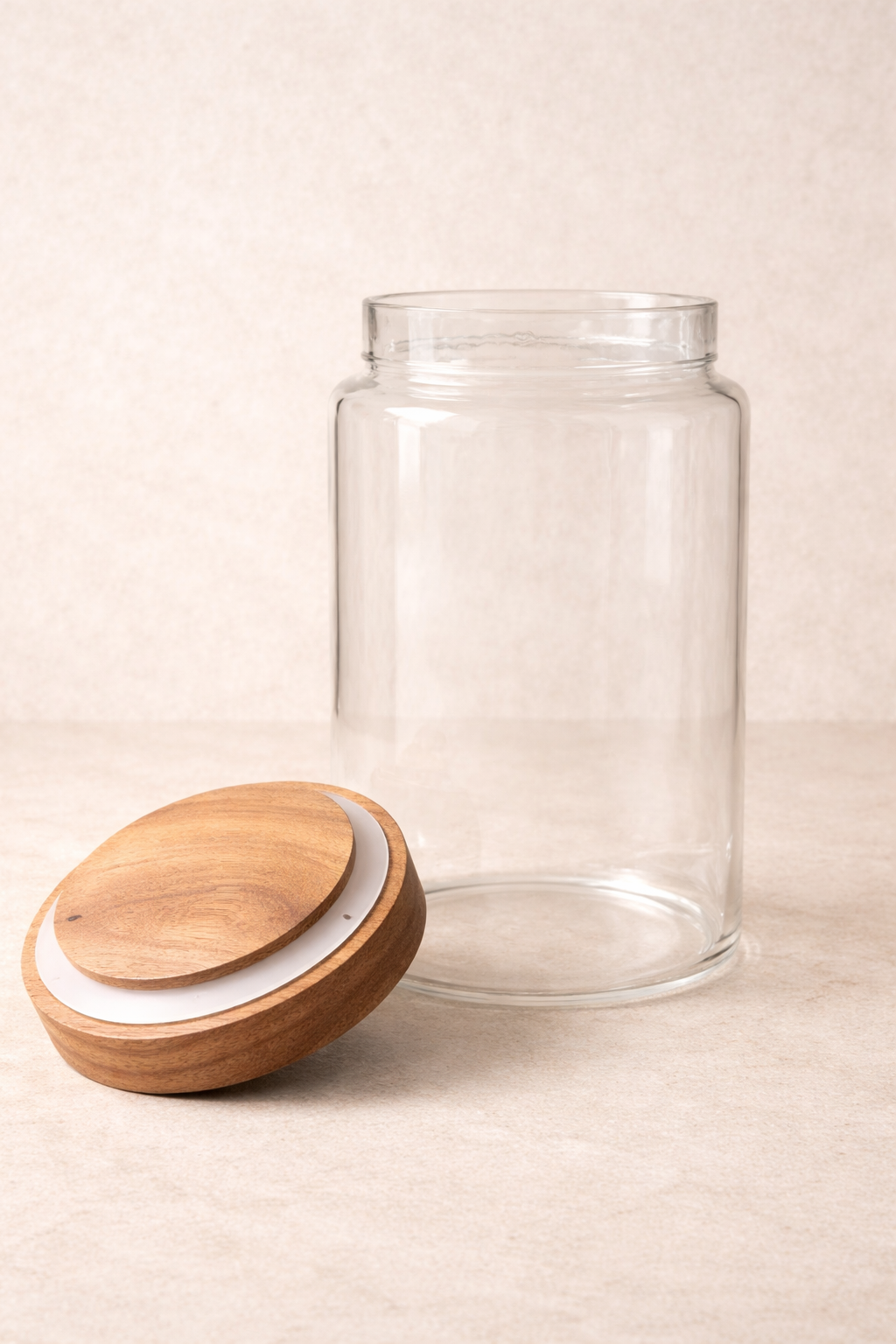 Akasya Conta Kapaklı Borosilikat 750ml Kavanoz KW-744