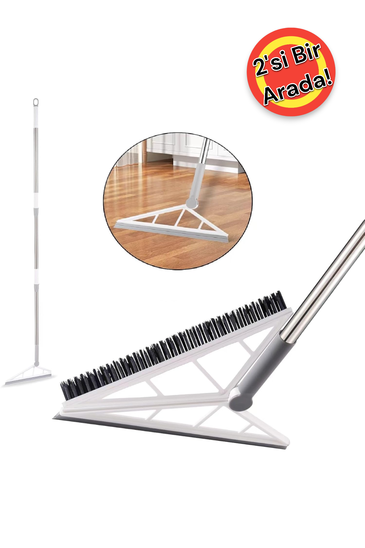 2 Si Bir Arada Çekçek ve Fırça Çekpas SHN-1073