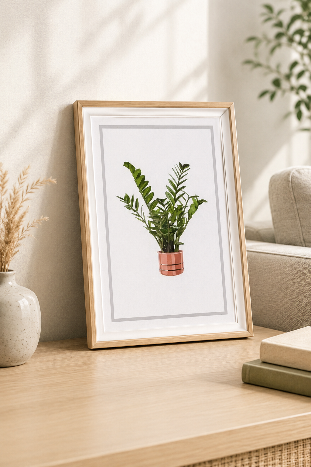 Ahşap Resim Evrak Belge Fotoğraf Çerçevesi 15x20cm SHN-1384