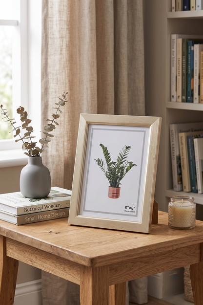Ahşap Resim Evrak Belge Fotoğraf Çerçevesi 15x20cm SHN-1384