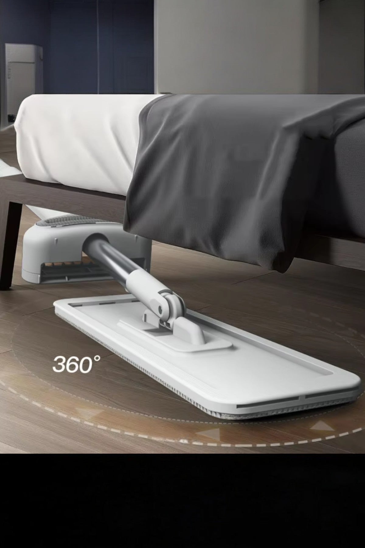 Kilitlenebilir Başlıklı Ayarlanabilir Saplı Çok Fonksiyonel Mop SHN-1069