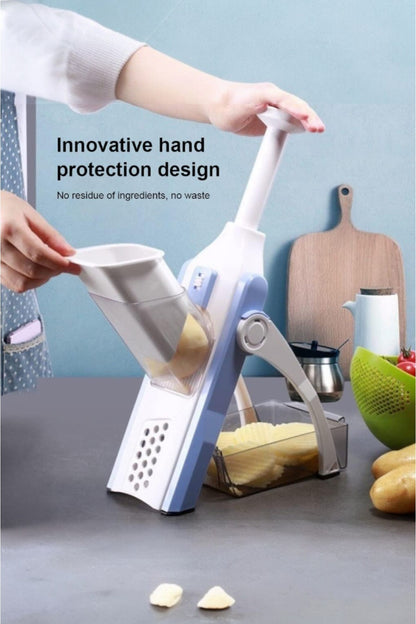 Sebze Doğrayıcı Mutfak Dilimleyici Öğütücü Çok Fonksiyonlu Rende KW-237