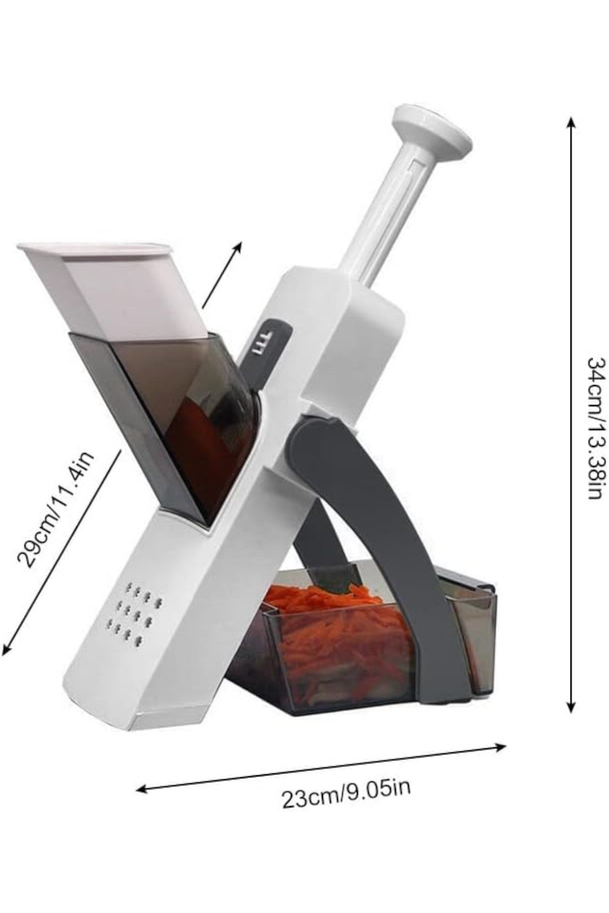 Sebze Doğrayıcı Mutfak Dilimleyici Öğütücü Çok Fonksiyonlu Rende KW-237