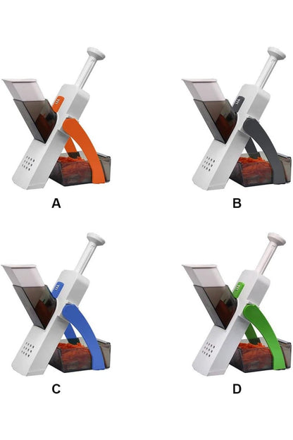 Sebze Doğrayıcı Mutfak Dilimleyici Öğütücü Çok Fonksiyonlu Rende KW-237
