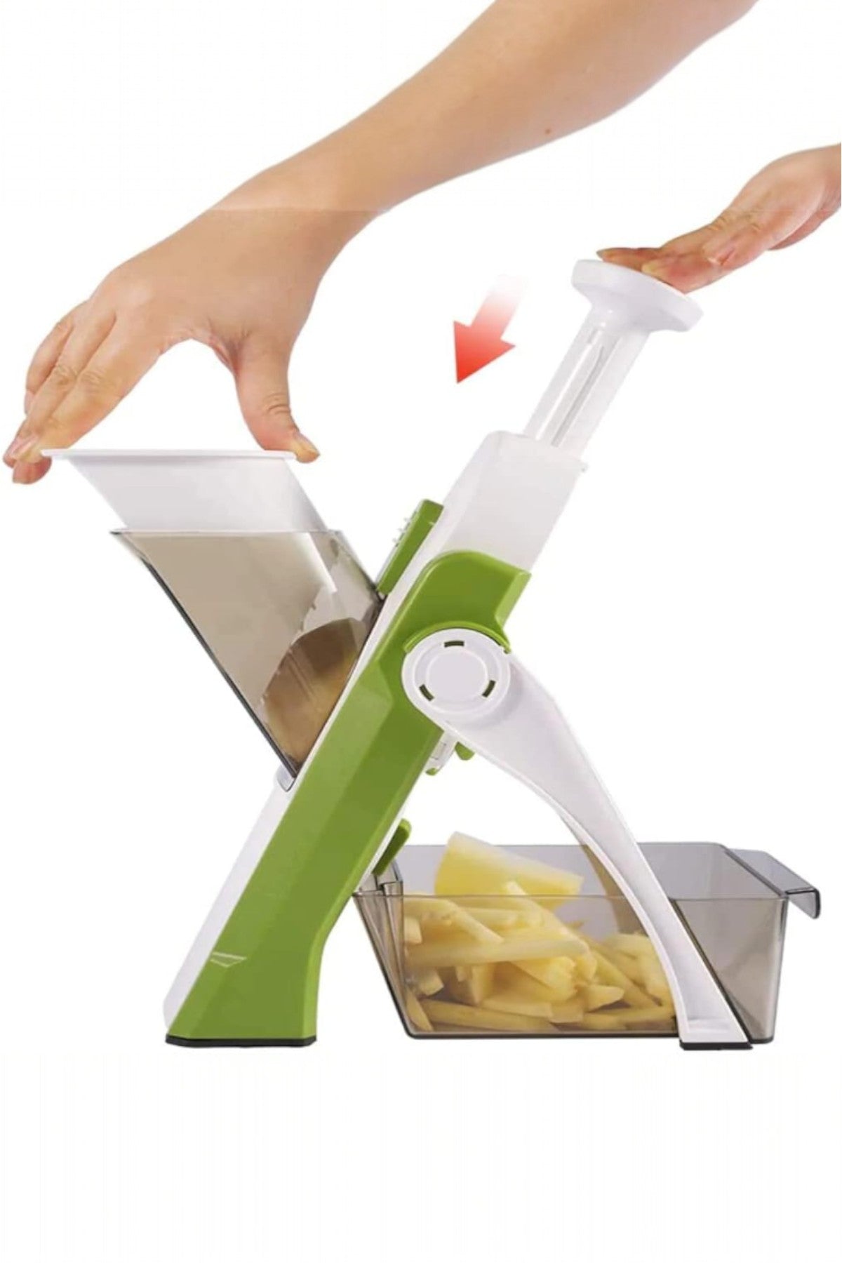 Sebze Doğrayıcı Mutfak Dilimleyici Öğütücü Çok Fonksiyonlu Rende KW-237