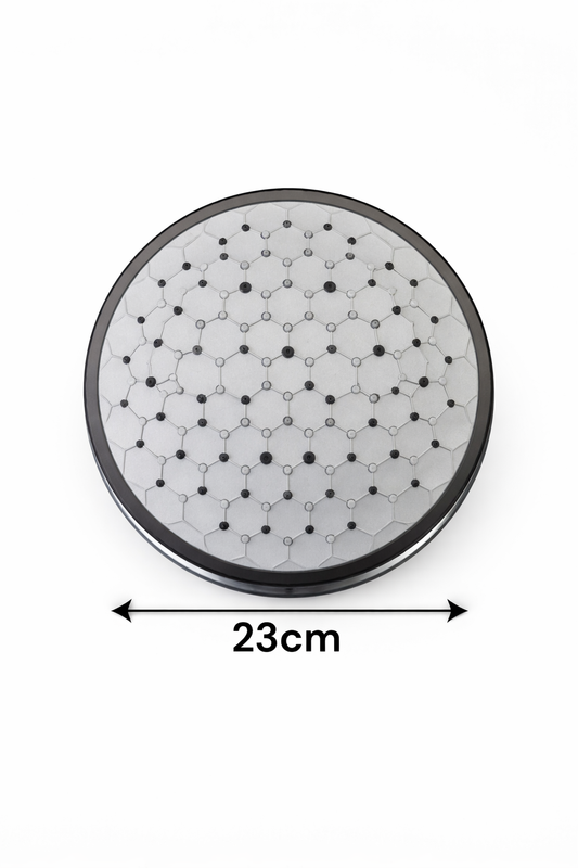 Oval Duş Başlığı Geniş Su Akışı Kireç Tutmayan Basınç Artırıcı SHN-1375