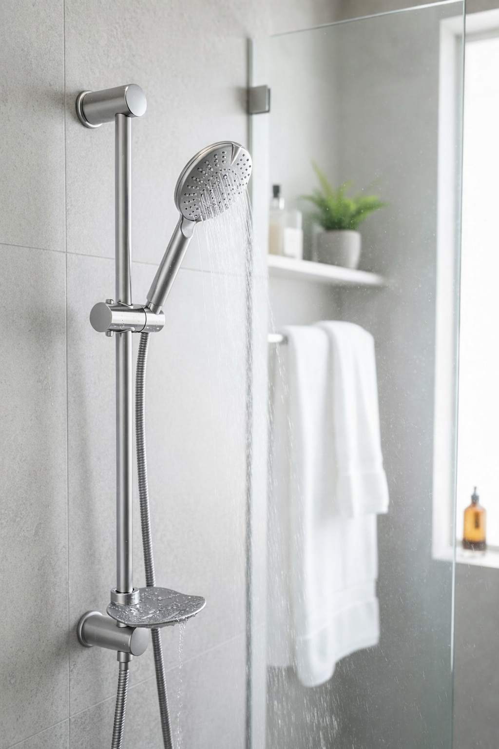 Duş Seti Duş Hortumu Askı Aparatı Dayanıklı ve Şık Tasarım SHN-1372