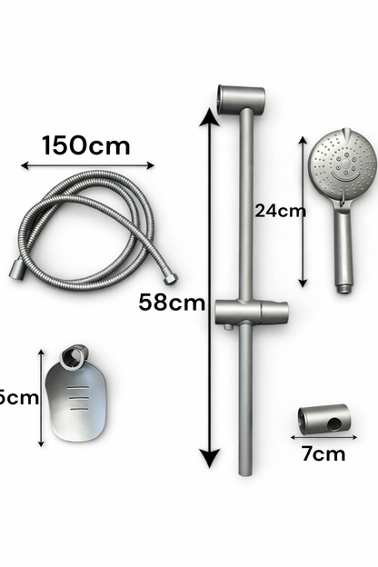Duş Seti Duş Hortumu Askı Aparatı Dayanıklı ve Şık Tasarım SHN-1372