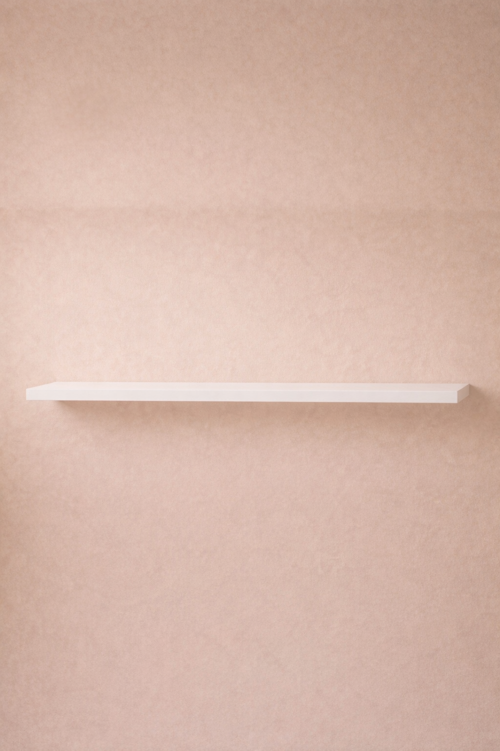 Beyaz Duvar Rafı Minimal Dekoratif Askısız Duvar Rafı Modern Tasarım SHN-2116A