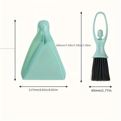 Faraş ve Fırça Seti Ergonomik Saplı Pratik Temizlik Aparatı SHN-1434