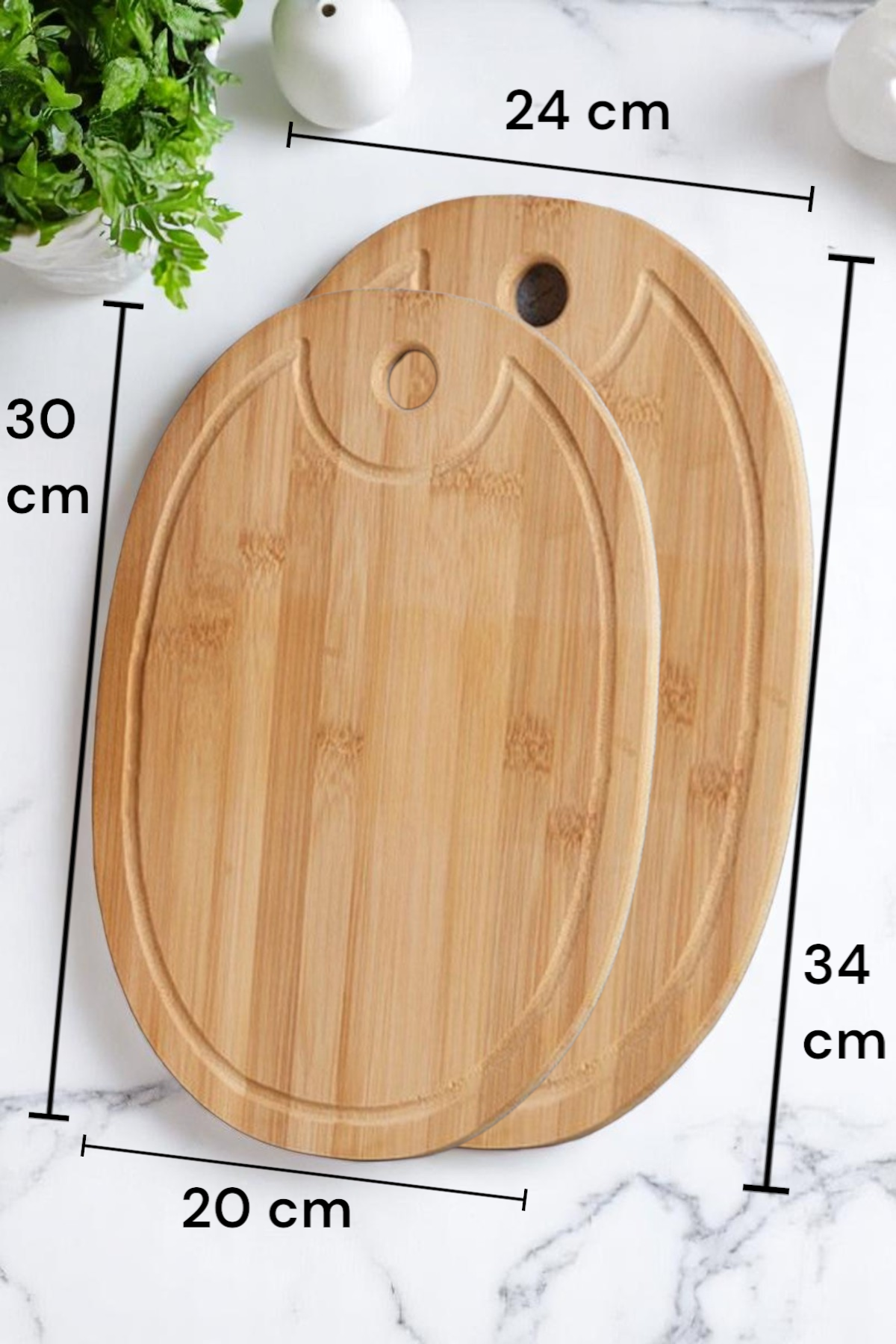 Perotti Bamboo İkili Kemse Tahtası FMA407924