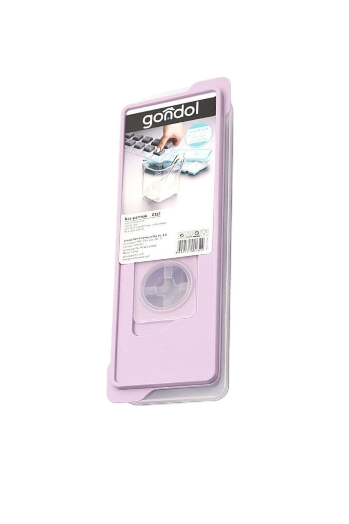 Gondol Silikon Tabanlı Bas Parmak Buz Kalıbı G132-C FMA011321