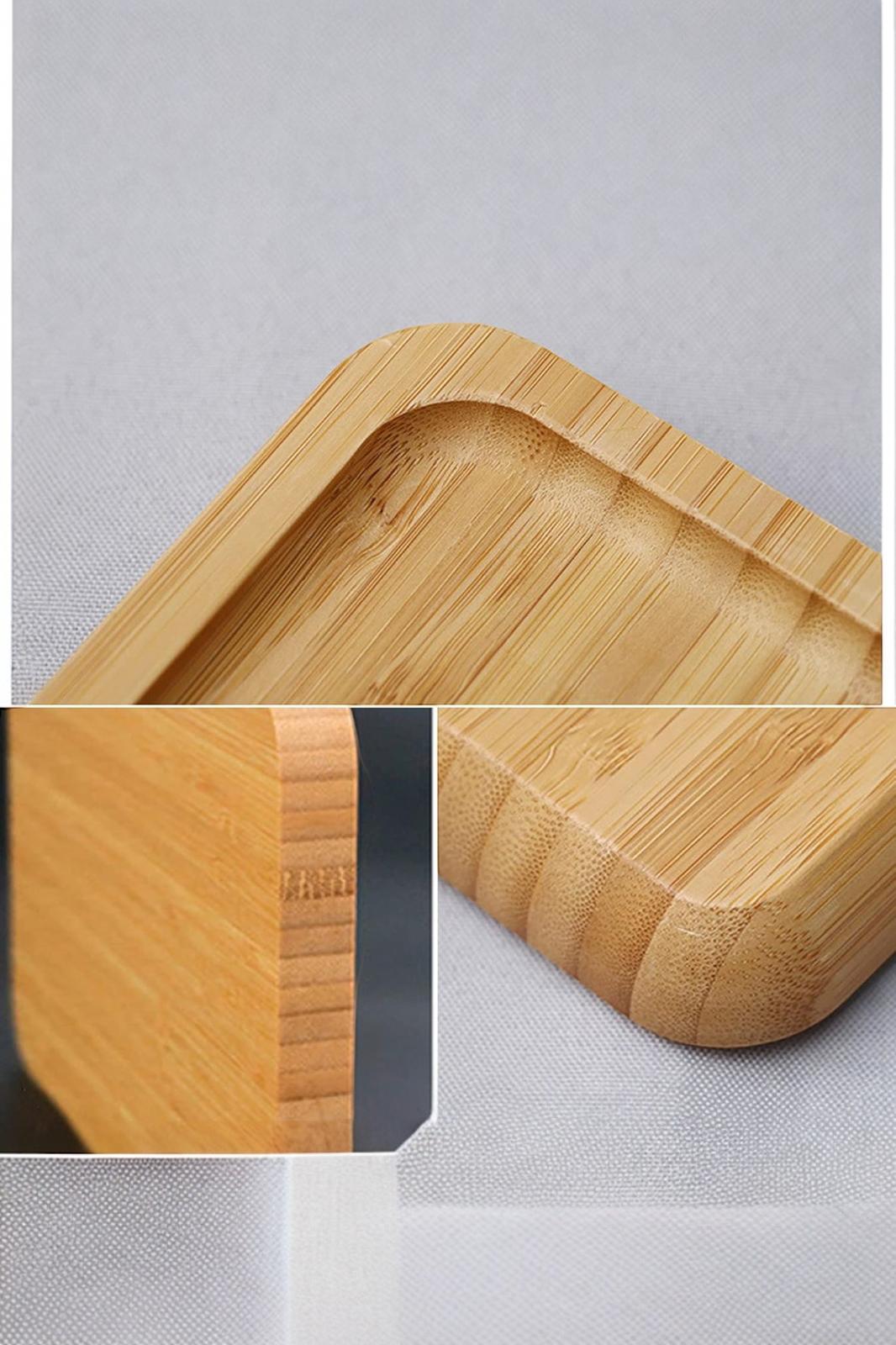 Bambu Kare Sunumluk Tepsi KW-156