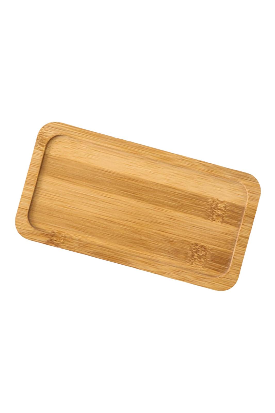 Bambu Kare Sunumluk Tepsi KW-155