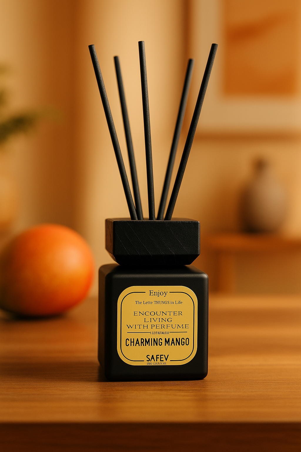 Bambu Çubuklu Lüx Oda Kokusu Mango Oda Parfümü 100ML SHN-1700