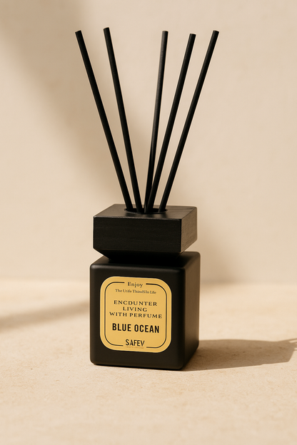 Bambu Çubuklu Lüx Oda Kokusu Blue Ocean Okyanus Oda Parfümü 100ML SHN-1702