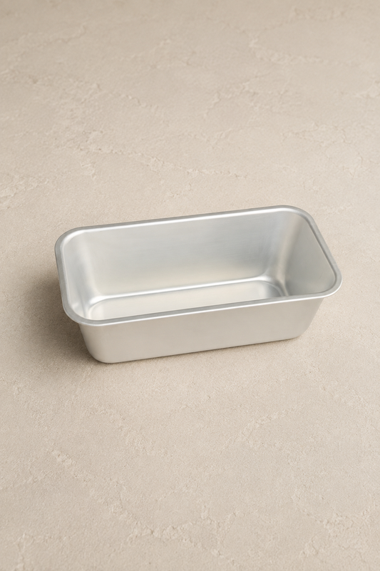 Alüminyum Kek Kalıbı Dayanıklı Mini Baton Pasta Ekmek Kalıbı 1 Litre KW-3359