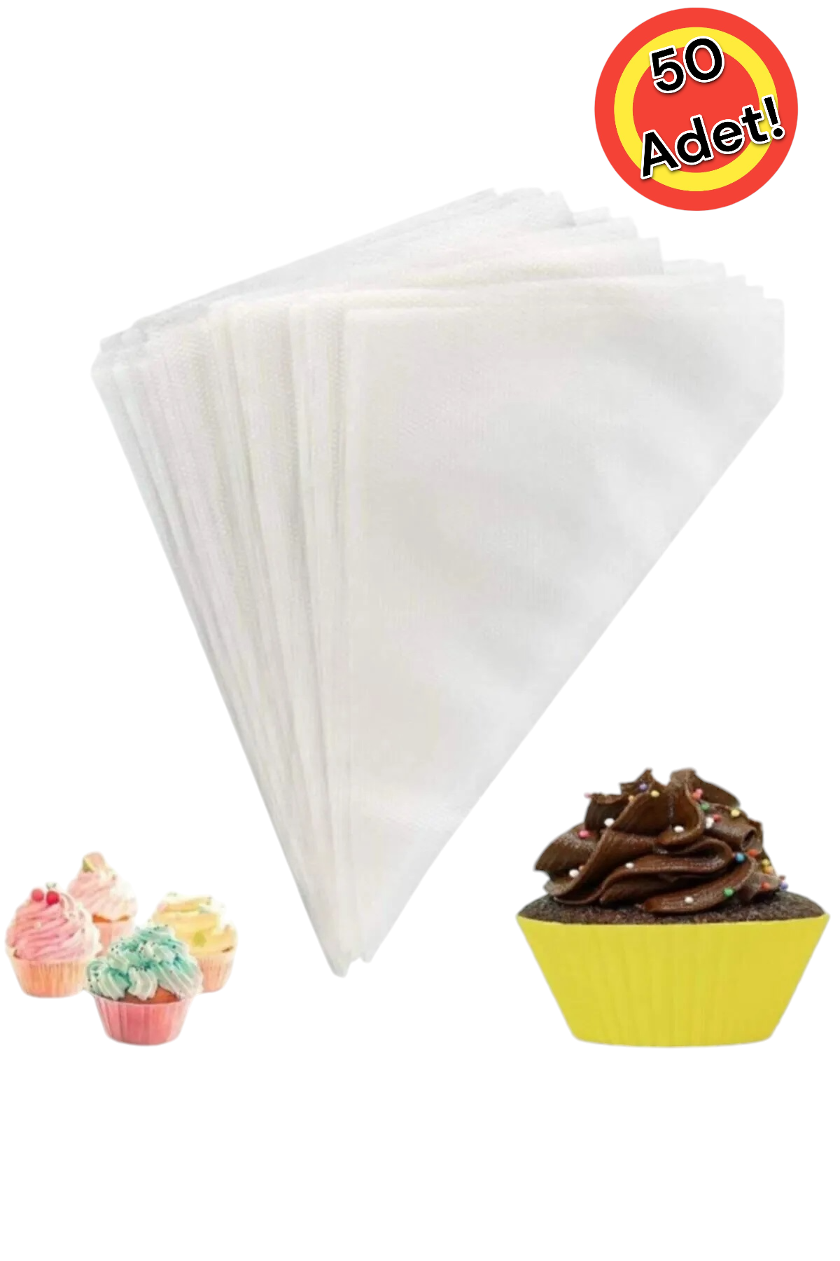 Pasta Krema Sıkma Torbası KW-298