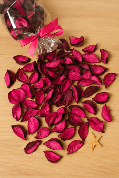 Kırmızı Renkli Kurutulmuş Dökme Kuru Gül 350Gr SHN-2084