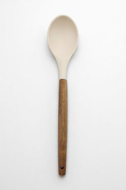 Akasya Saplı Silikon Bambu Kaşık KW-1099