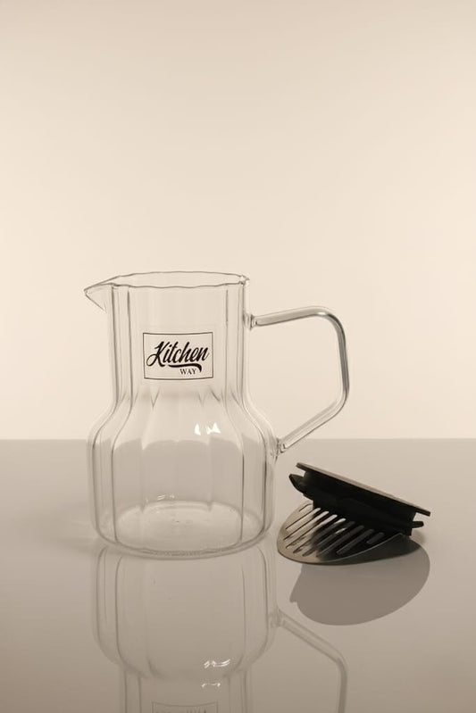 Isıya Dayanaklı 900ML Borosilikat Sürahi KW-394