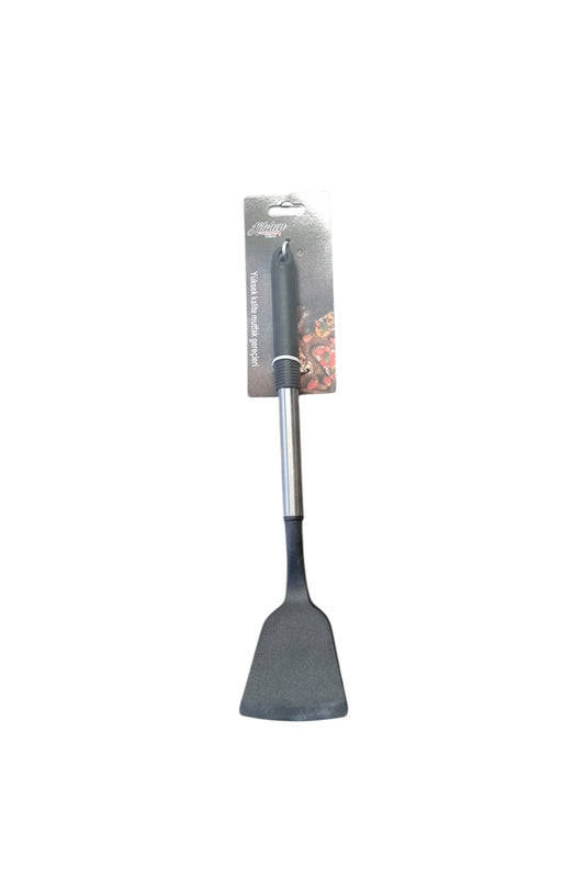 Metal Silikon Uçlu Siyah İnci Spatula KW-435