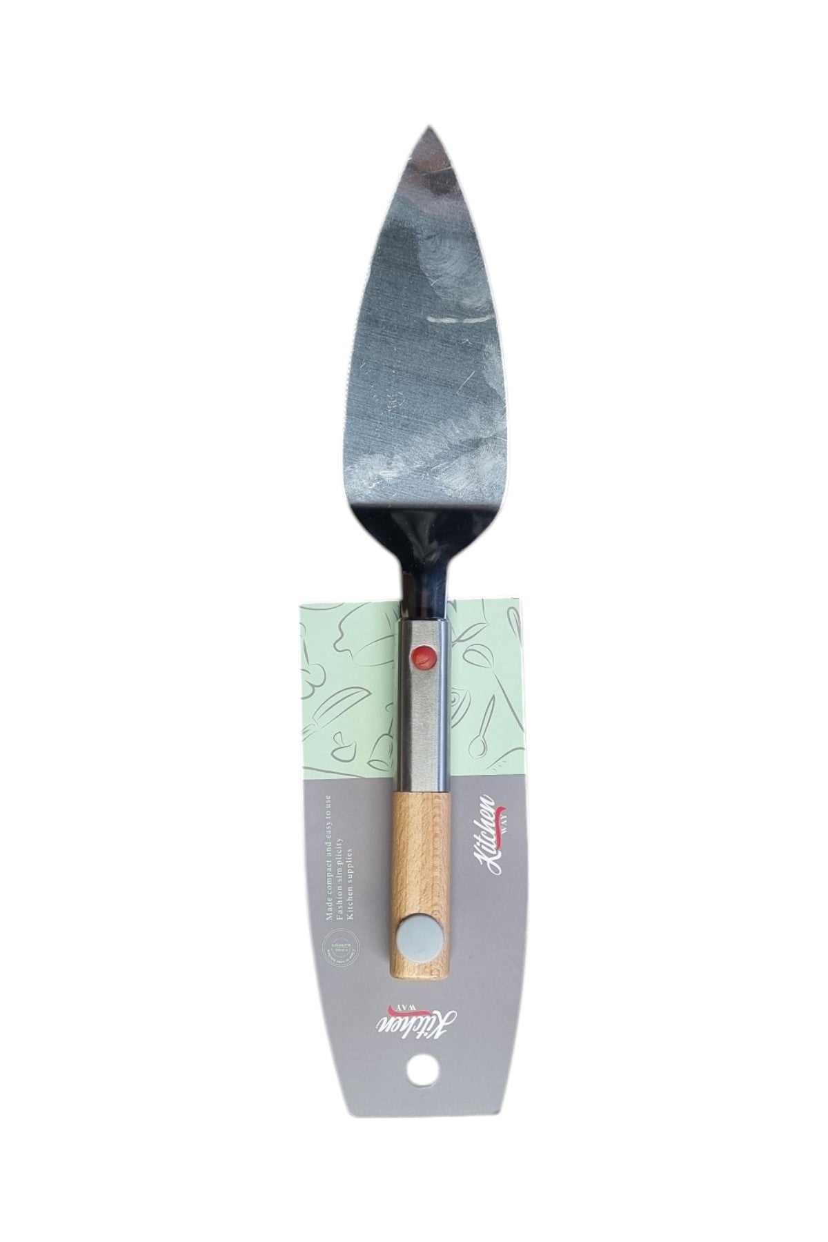 Bambu Saplı Metal Uçlu Spatula KW-564
