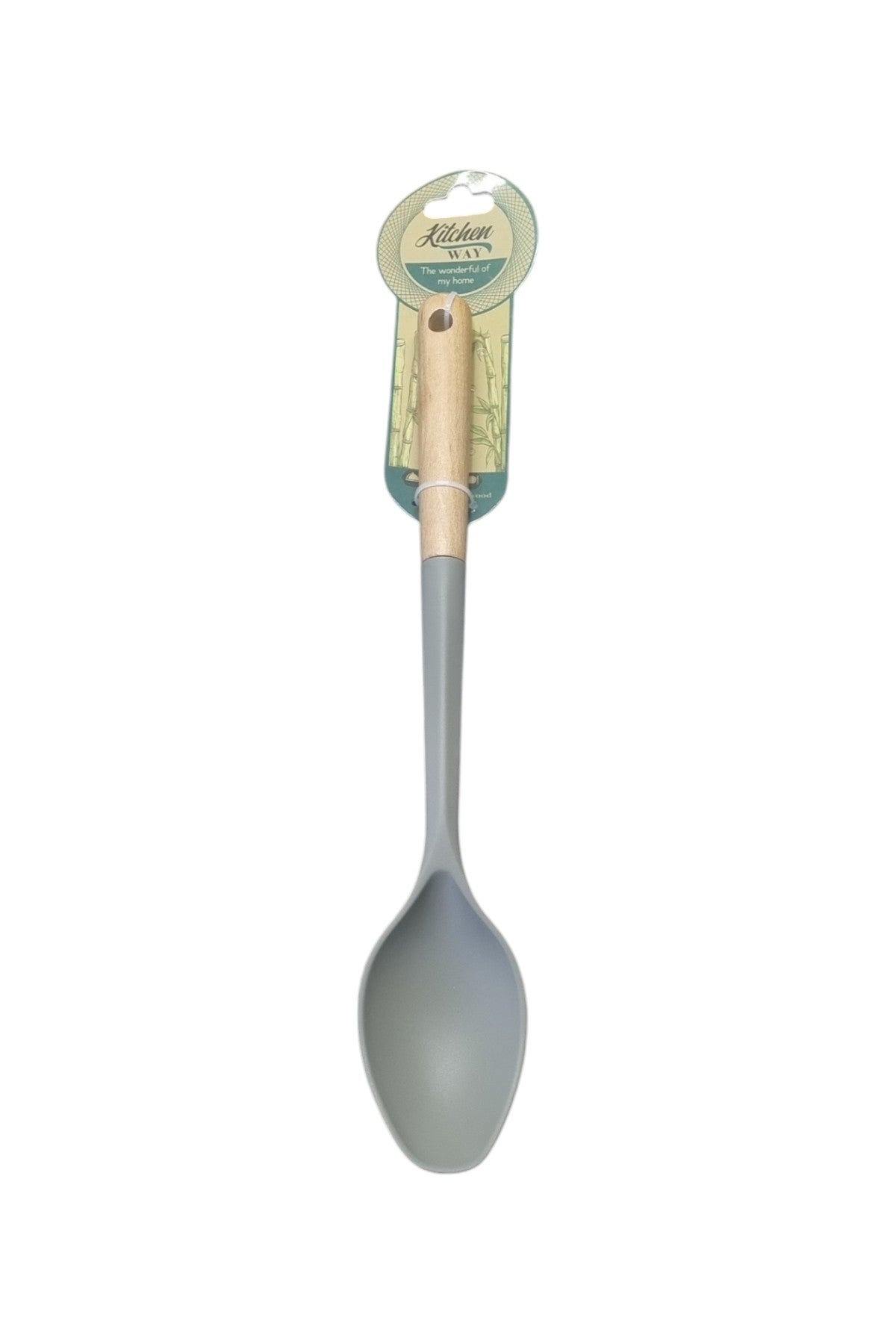 Bambu Saplı Silikon Uçlu Kaşık KW-599