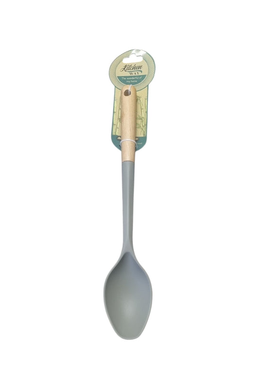 Bambu Saplı Silikon Uçlu Kaşık KW-599